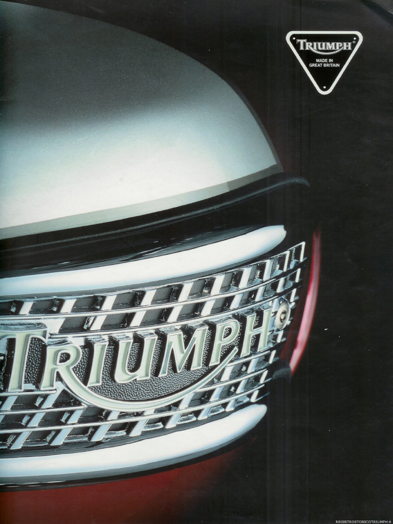 1997 Catalogo Triumph | PDF