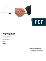 Elements of Contract: Pratik Dasgupta ROLL-10202153 Sec-C MBA-1