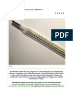 Mengenal Termometer Dan Penjelasannya