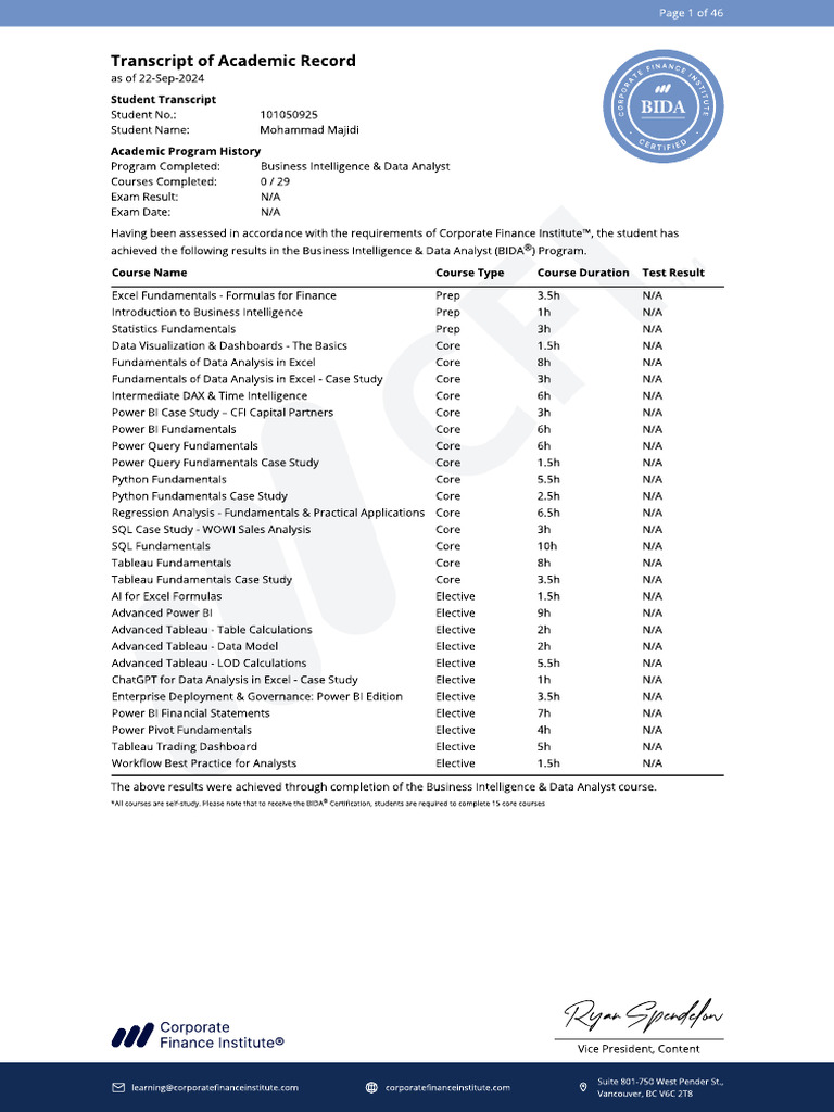 Transcript | PDF
