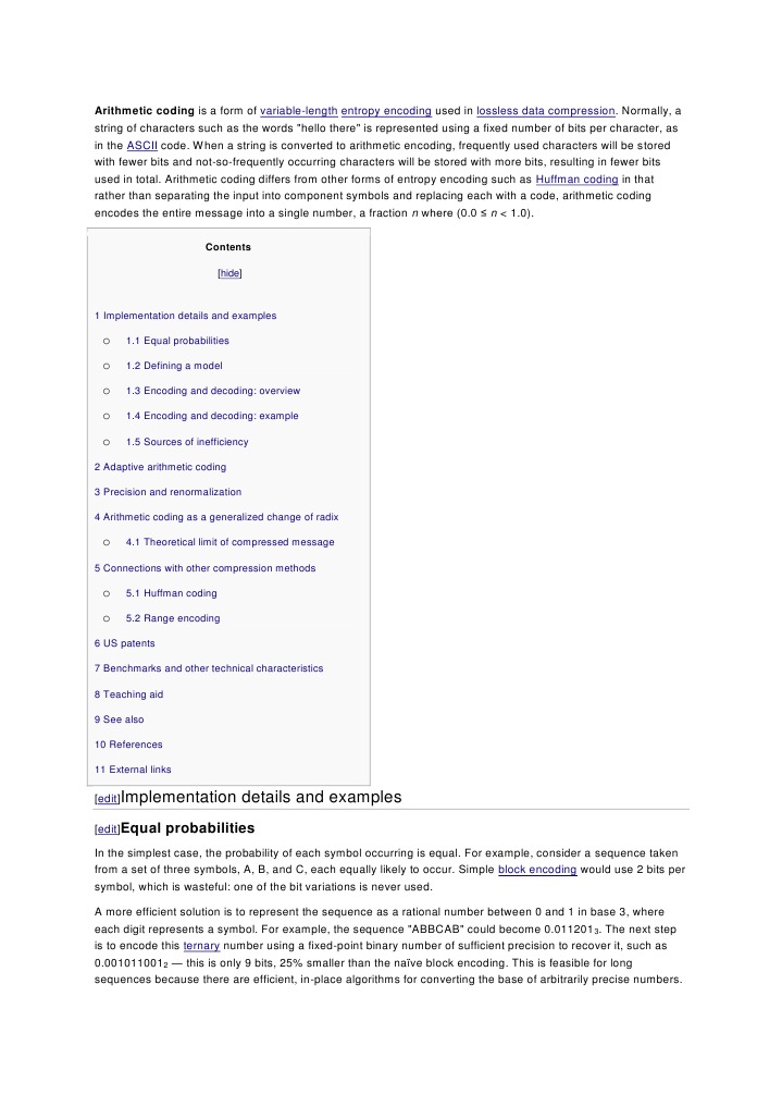Implementation Details and Examples: Variable-Length Entropy Encoding ...