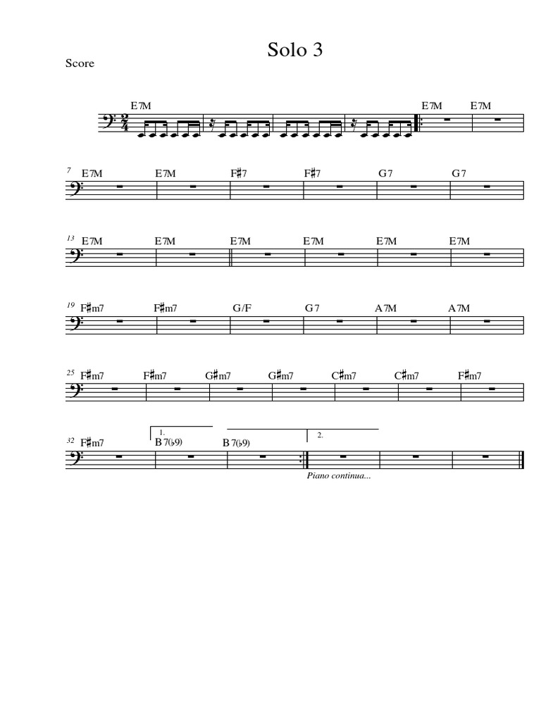 Análise de Acordes para Piano | PDF