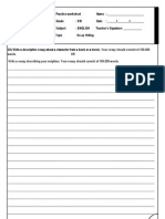 Practice Worksheet Name: - Grade: VIII Date: - / - / - Subject: English Teacher's Signature