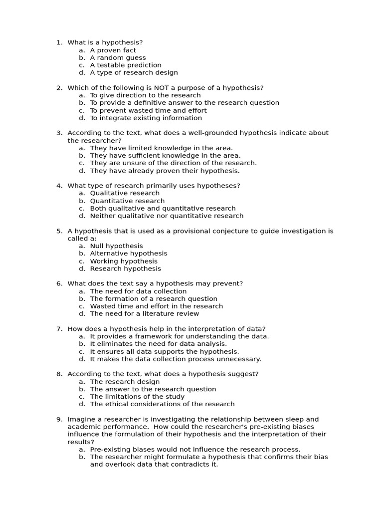 Collegiate Research 1 SEMIS REVIEWER Chapter 5 1 | PDF | Hypothesis ...