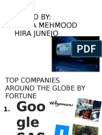 Top Companies Around the Globe by Fortune: Google