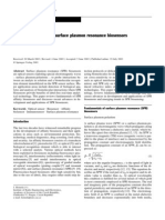 Present and Future of Surface Plasmon Resonance