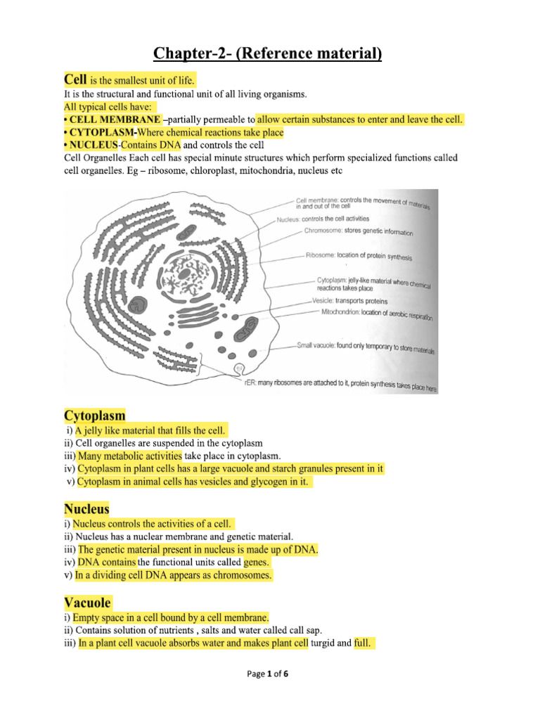 CH - 2 - Notes Adjusted | PDF