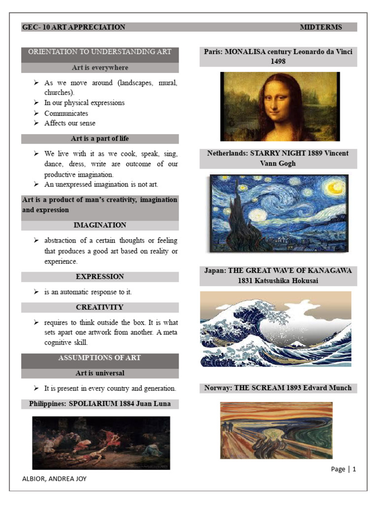 The Social Role of Art in Society | PDF | Composition (Visual Arts ...
