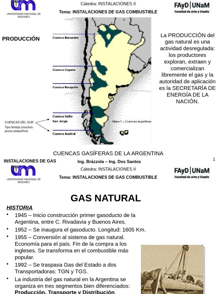 Instalaciones de Gas Combustible en Argentina | PDF | Gas natural | Propano