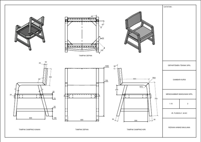 Chair 3d-New | PDF