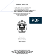 Contoh Proposal Penelitian Kuantitatif Administrasi Publik(1)