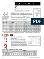 Crosby Alloy Screw Pin Shackles: All Rights Reserved 72