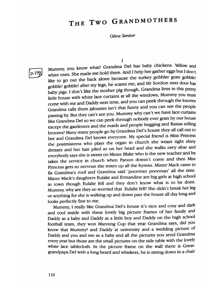 The Two Grandmothers | PDF