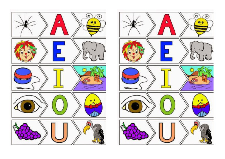 Alfabeto para Colorir e Montar | PDF