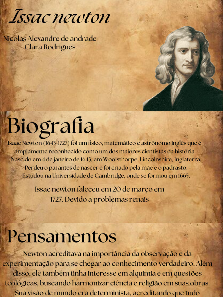 Issac Newton | PDF | Isaac Newton | Oliver Cromwell