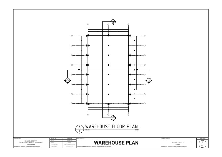 Warehouse Floor Plan | PDF