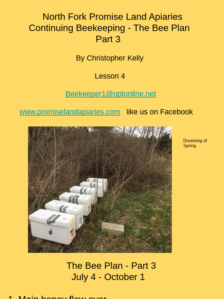 Beekeeping Guide: Fall Hive Management | PDF | Beehive | Bees