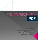 PHENYLKETONURIA