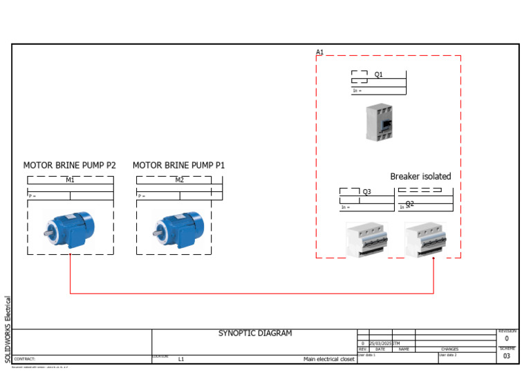 Synoptic Brine Pump Isolation | PDF