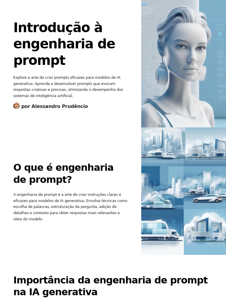Engenharia de Prompt para IA Generativa | PDF | Inteligência artificial ...