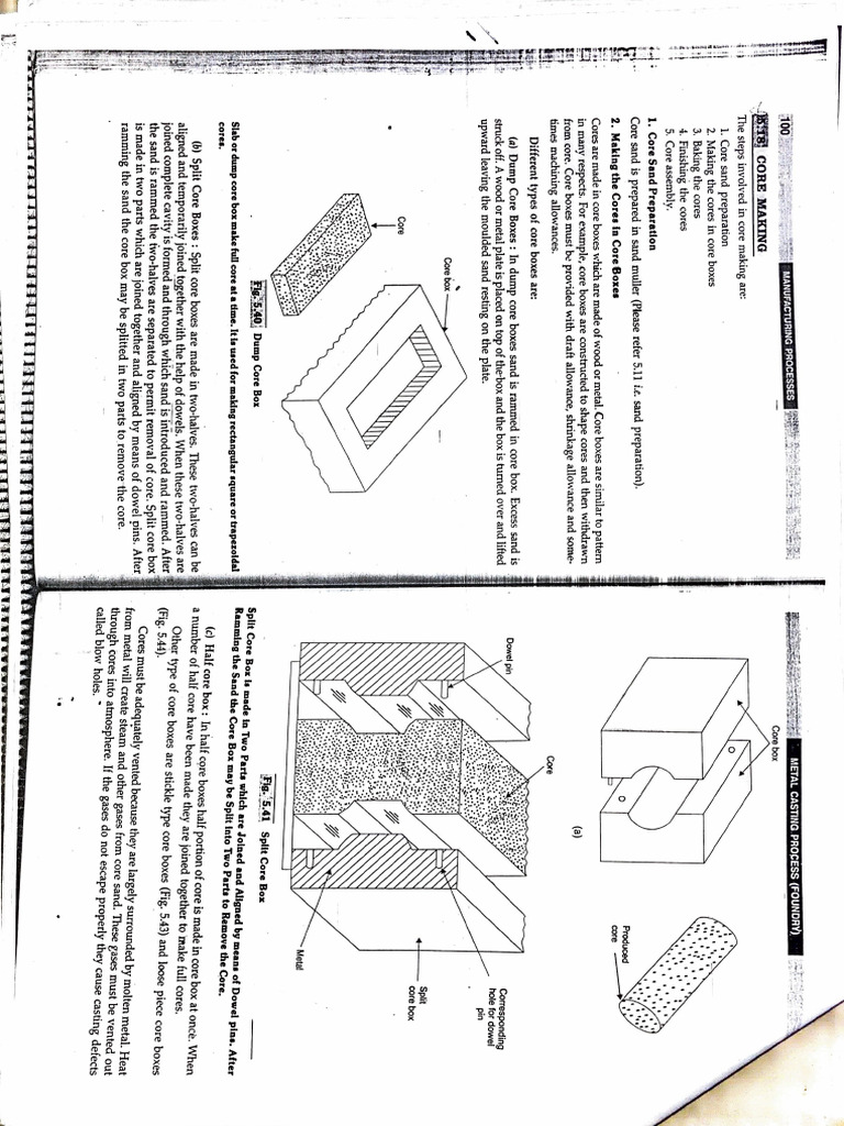 Casting 1 Book Notes | PDF | Metals | Industrial Processes