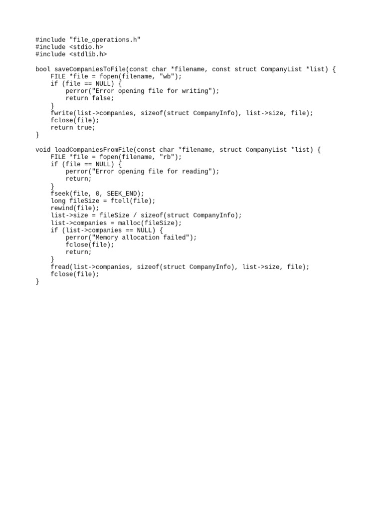 File Operations | PDF