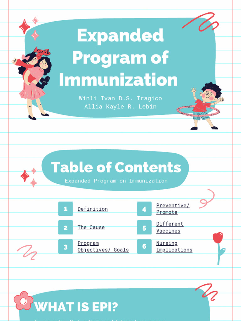 Expanded Program on Immunization Overview | PDF | Vaccines | Pediatrics