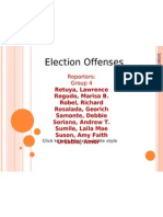 Election Offenses