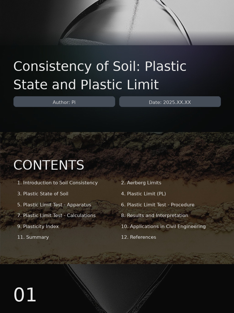 Soil Plasticity and Consistency Analysis | PDF | Applied And ...