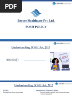 POSH Training Module Overview | PDF