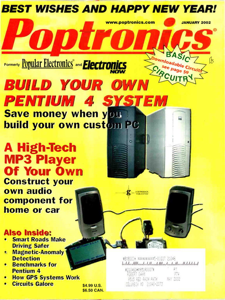 Build Your Own High-Tech MP3 Player | PDF | Power Inverter | Electricity