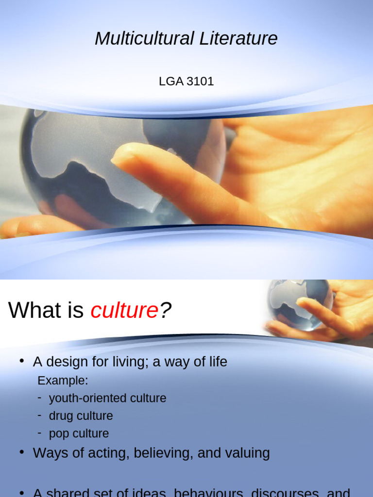 Understanding Multicultural Literature | PDF | Multiculturalism ...
