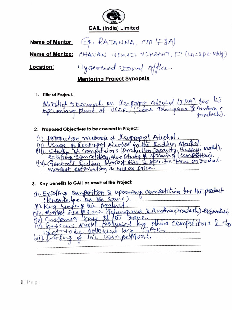 Project Synopsis | PDF