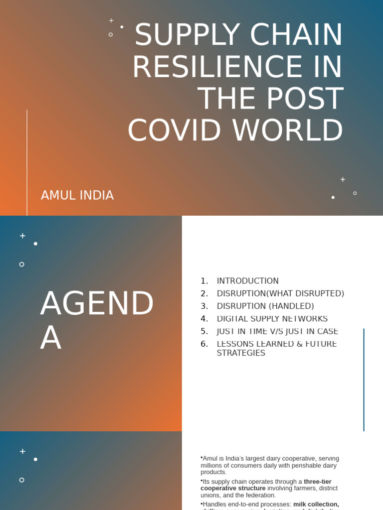 Supply Chain Resilience in The Post Covid World-1 | PDF | Lean ...