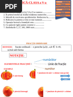 Fracții Numarator Si Numitor | PDF