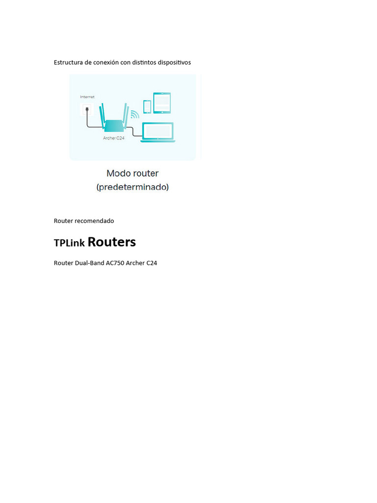 Conexion Router | PDF