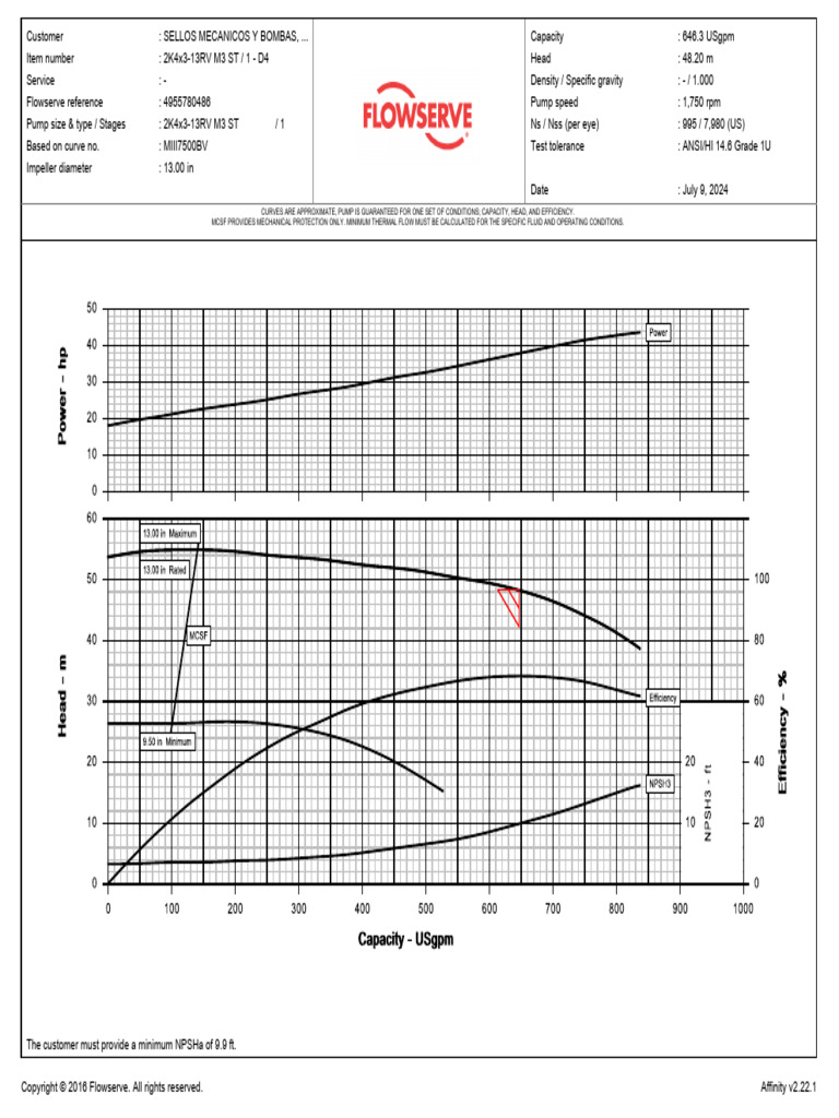 Scope of Supply 0275 Preliminary | PDF | Pump | Liquids