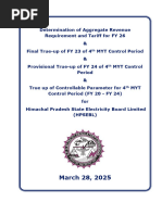 PSPCL Tariff Order FY 2024-25 | PDF