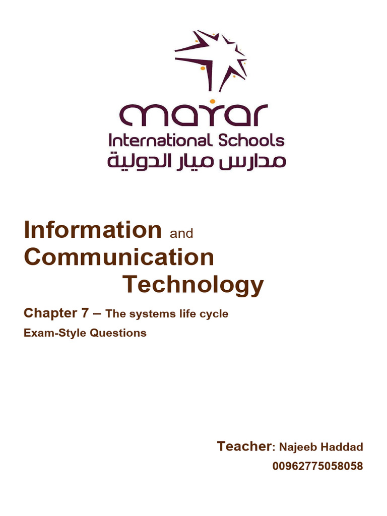 ICT Chapter 7 Exam Questions | PDF