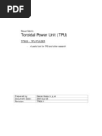 Toroidal Power Unit (TPU)