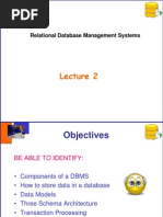 Relational Database Management Systems