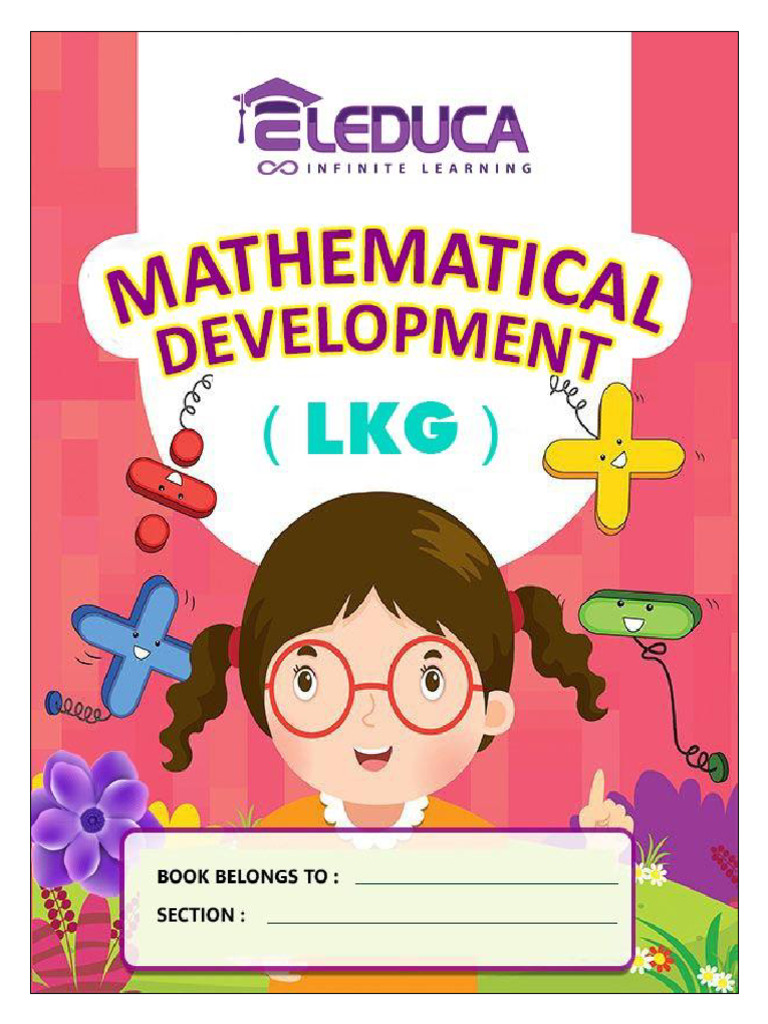 LKG Maths Exam Question Paper | PDF | Circle | Elementary Mathematics