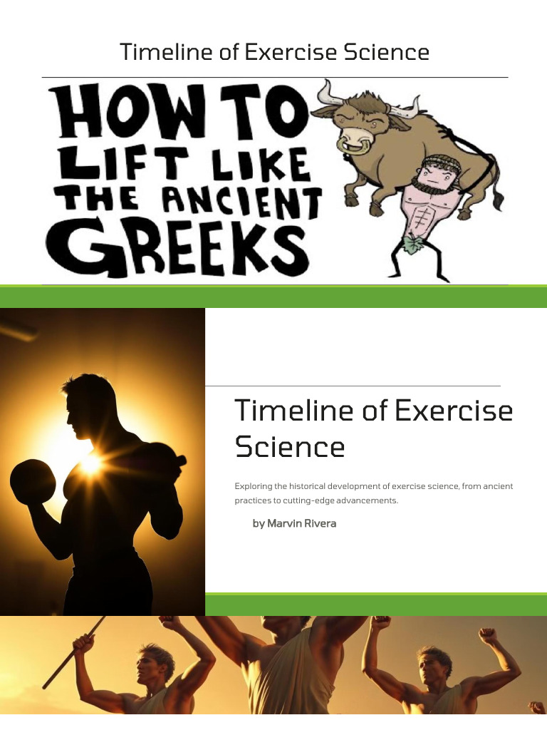 History of Exercise Science Timeline | PDF | Physical Fitness | Science