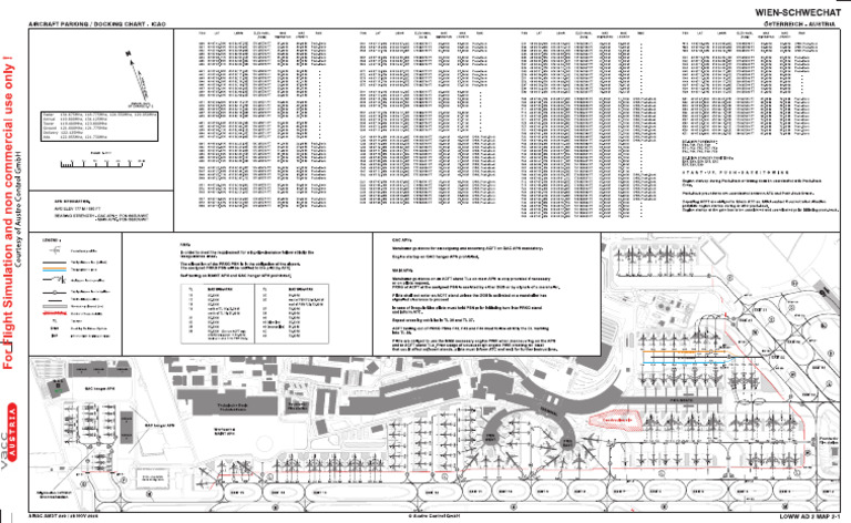 LOWW Ground Docking Positions 28112024 | PDF