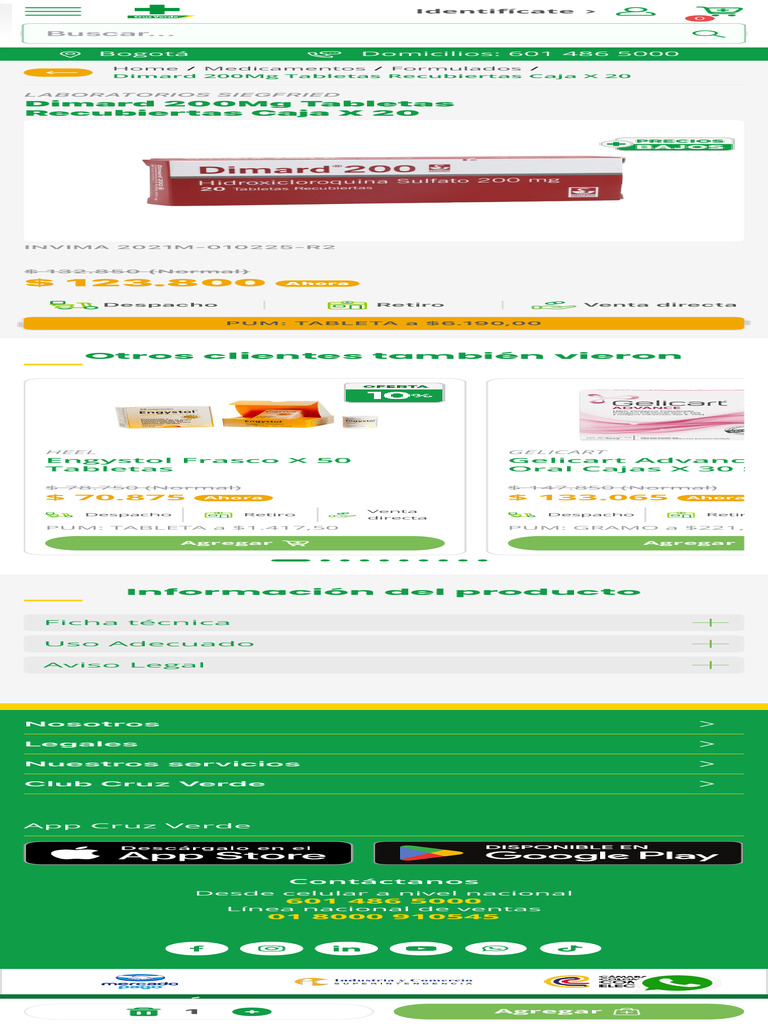 Dimard 200 mg: Precio y Disponibilidad | PDF