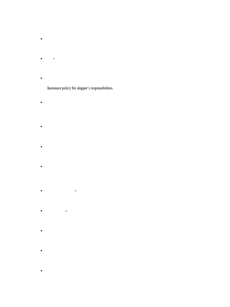 Shipping Terms Glossary | PDF | Cargo | Freight Transport