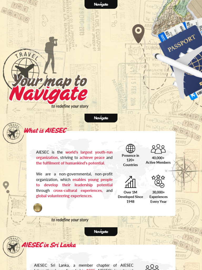 AIESEC Navigate: Global Youth Opportunities | PDF