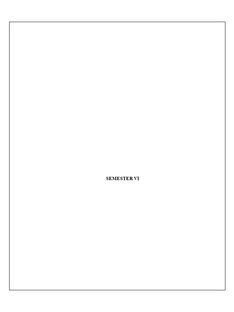 6th Semester B.Pharm Syllabus Overview | PDF | Pharmacokinetics ...