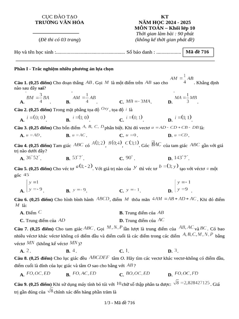 De 716 | PDF