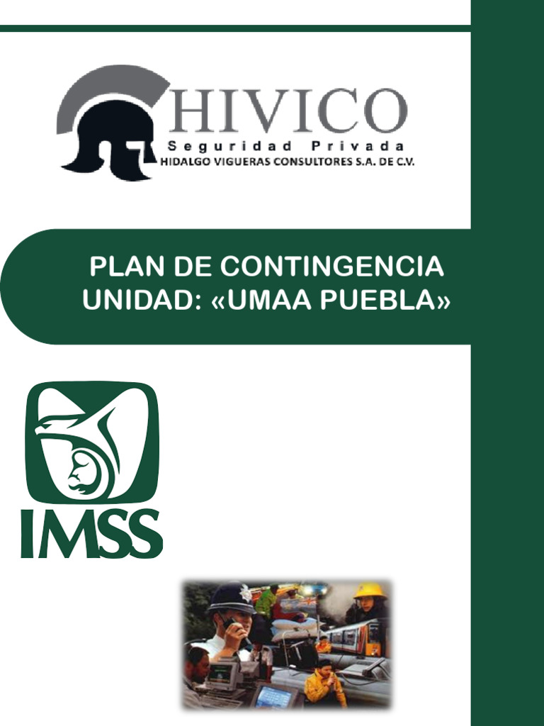 Plan de Contingencia Unidad: Umaa Puebla | PDF